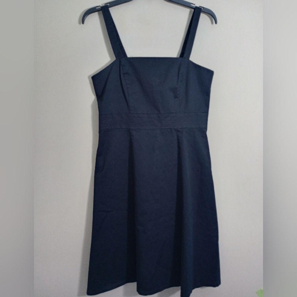 Merona Black Cotton Blend Dress Size 8